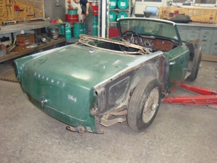 Triumph TR4 Jg. 62